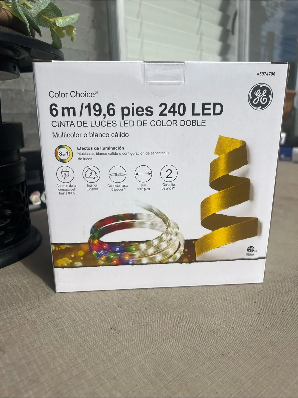 GE Color Choice Multicolor LED Rope Light - Multicolor